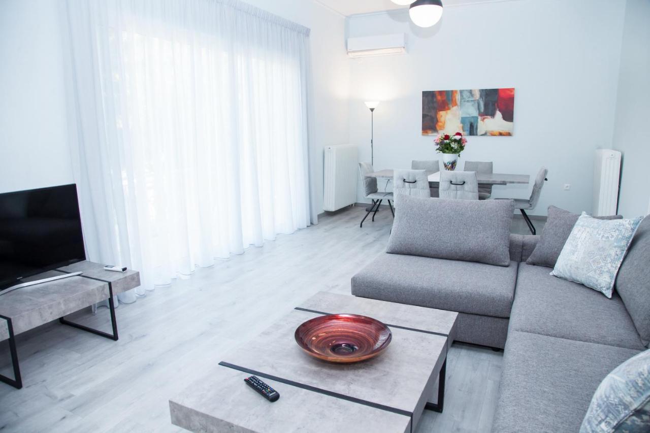 Sunny And Minimal Apt In Glyfada With 3 Bdrm Афіни Екстер'єр фото